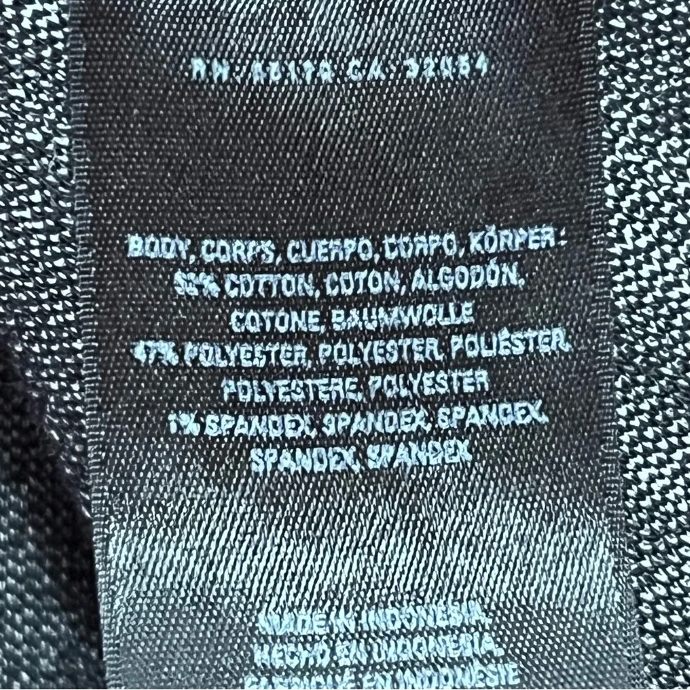 Anthropologie Vanessa Virginia Black and White Faux Wrap Peplum Tank Top - Picture 6 of 11